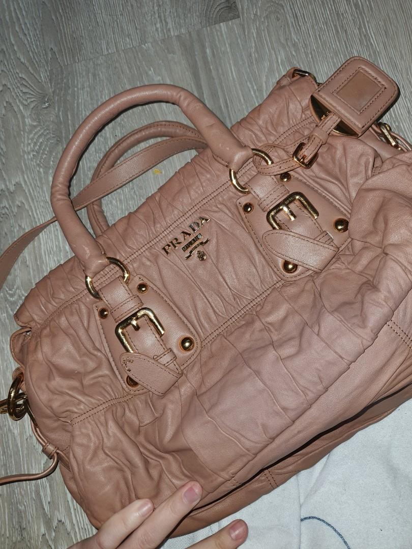 Prada bn1407 beige (Category: Luxury Bags & Wallets) located in Davao. Submitted by bagaholics. (Listing ID 1147779821, Image 2). Description: prada bn 1407 beige nappa lambskin leather.