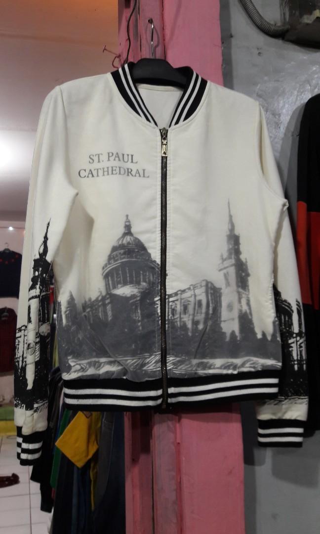 Jocelyn bomber jacket top
