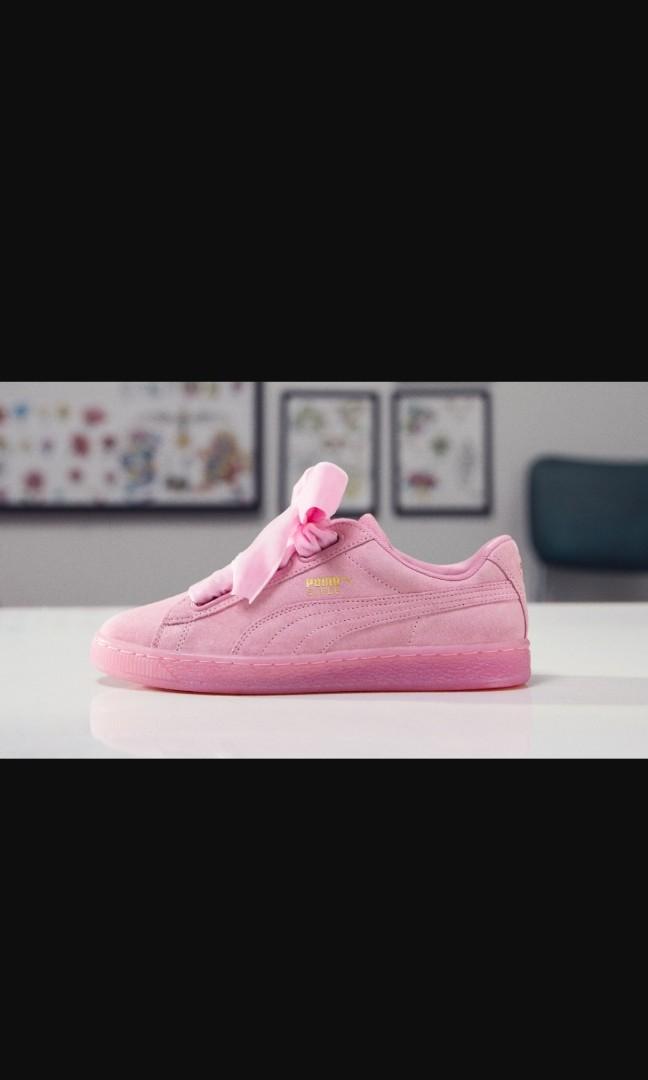Puma heart reset white store