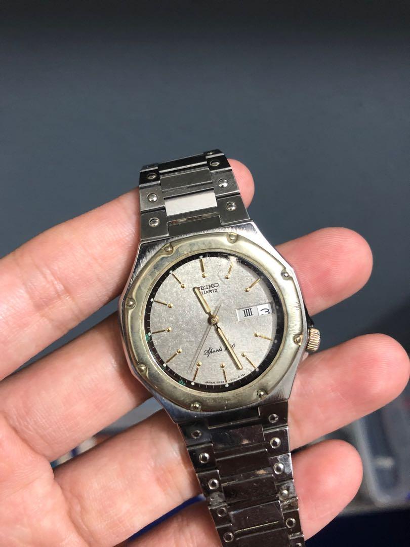 Rare Vintage Seiko Sports 100, Men's Fashion, Watches & Accessories,  Watches on Carousell