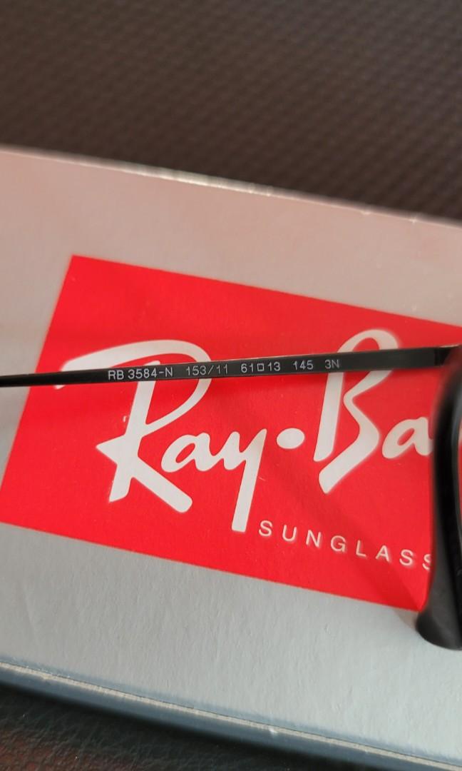 全新原裝Ray ban （分類：眼鏡）位於 Hong Kong。 由 jr.plus 提交（商品編號 1147849621，圖片 2）。簡介： 原裝全新Ray ban 3584-n。