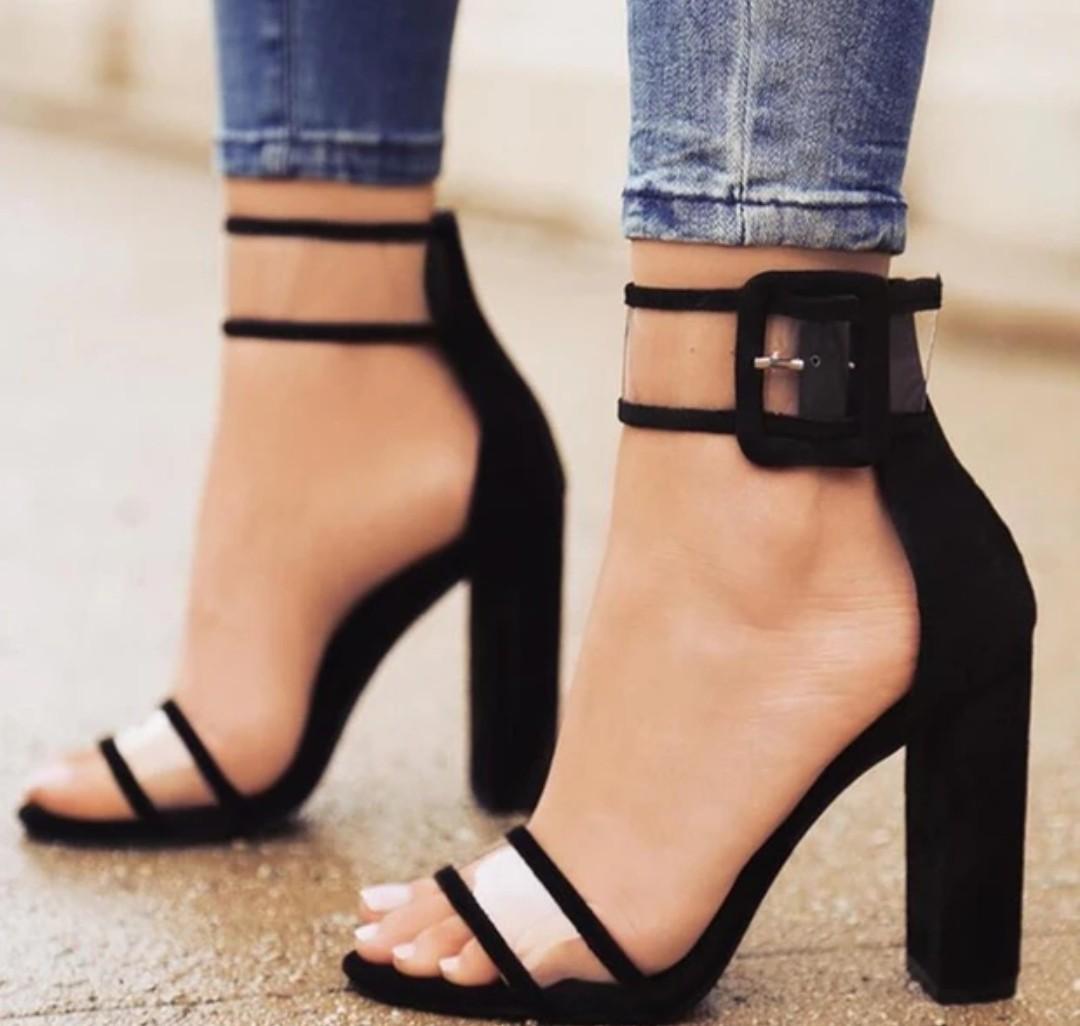 Nice black heels on sale