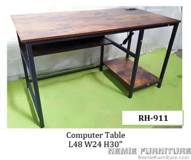 RH-911 computer table / study table (Category: Tables & Sets) located in Quezon City. Submitted by nemiefurniture (Listing ID 1147704083, Image 1). Description: study table / computer table 48"L x 24"W x 30"H https://nemiefurniture.com Prices negotiable .