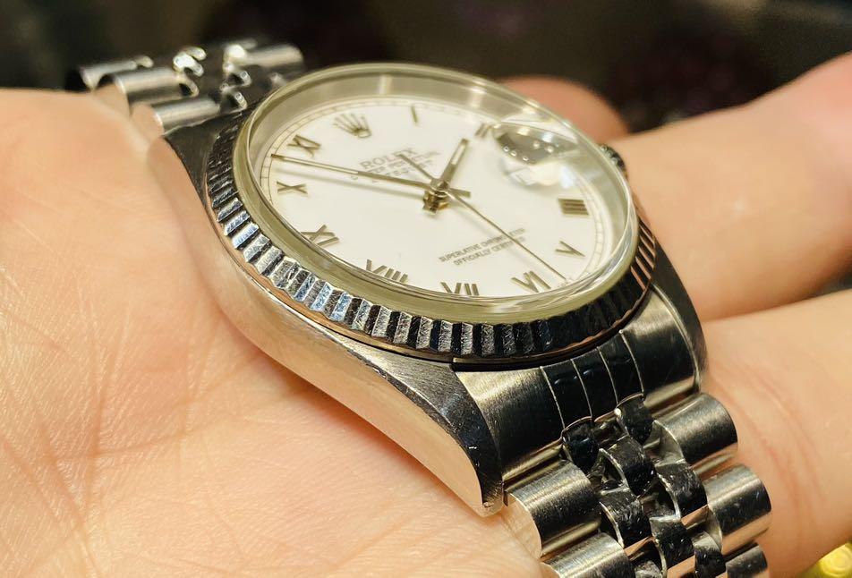 Rolex Datejust 16234, 女裝, 手錶及配件, 手錶- Carousell