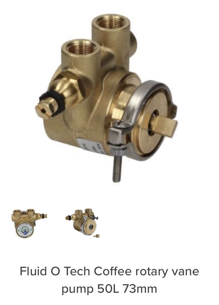 Rotary pump for espresso machine with motor, TV & Home Appliances