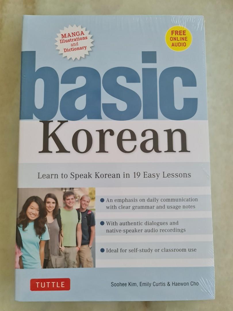 [Sealed]- Basic korean (Category: Storybooks) located in Singapore. Submitted by dj.dj.dj (Listing ID 1147731405, Image 1). Description: brand new book for sale.