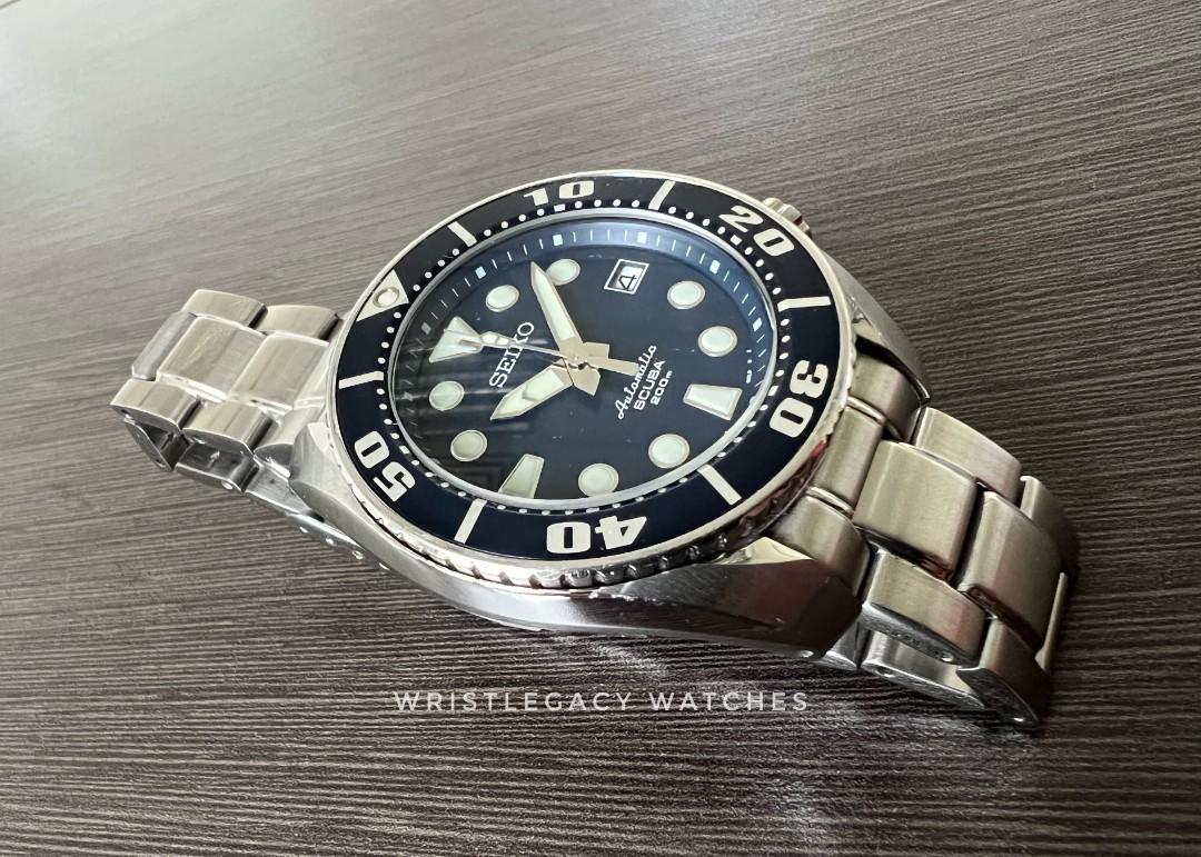 Seiko Sumo SBDC003, Blue Dial., Men's Fashion, Watches & Accessories,  Watches on Carousell