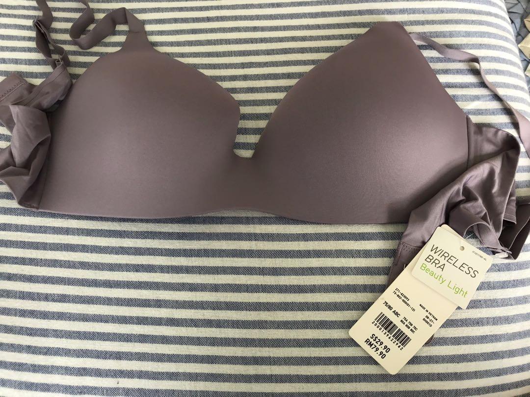 Set of 3 Uniqlo and H&M wireless bras, Women's Fashion, New Undergarments &  Loungewear on Carousell