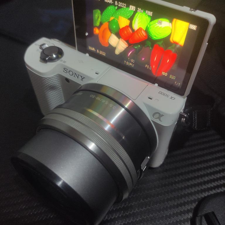 SONY Alpha a5000 Camera (WIFI+Flipscreen), Photography, Cameras on