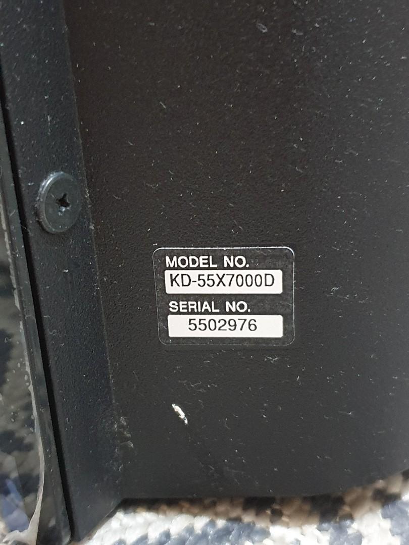 Sony X70D 4K 55" Android TV (screen horizontal flickering), TV & Home