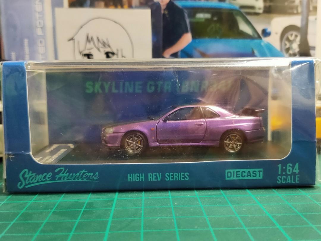 Stance Hunter 1 64 Nissan Skyline Gtr R34 Toys Games Diecast Toy Vehicles On Carousell