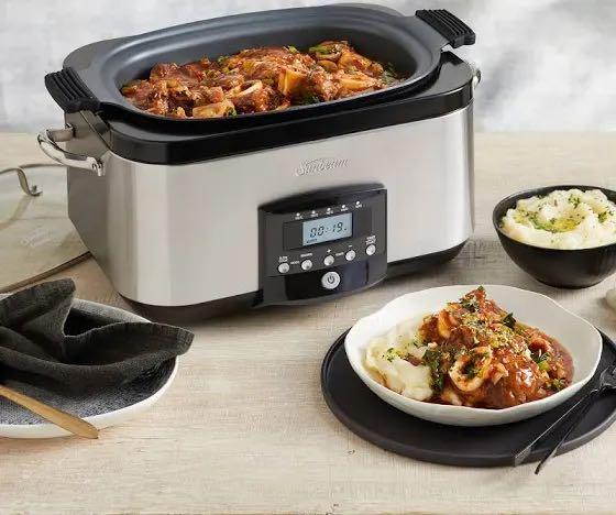 Sunbeam HP8555 Slow Cooker SecretChef Sear 5.5L TV Home Appliances Kitchen Appliances Cookers on Carousell