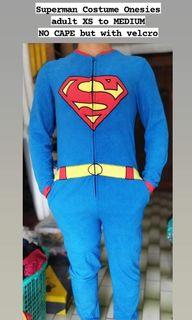 SUPERMAN Costume Onesies Overall Sleepwear (PRELOVED)