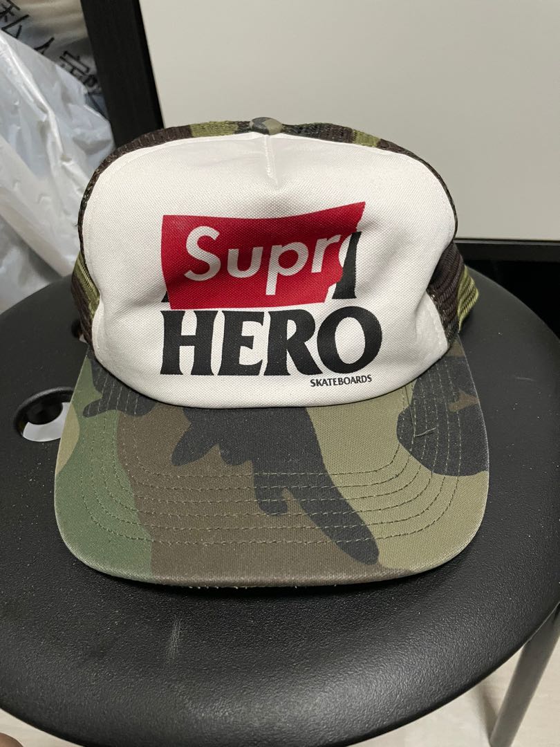 Supreme x Antihero trucker hat Cap box tiffany burberry, 男裝