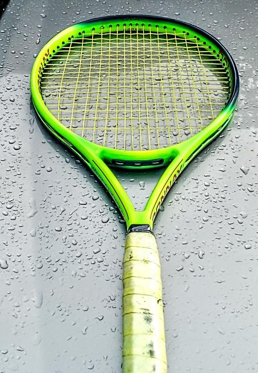 Tennis Donnay Vintage Agassi yellow, Sports Equipment, Sports