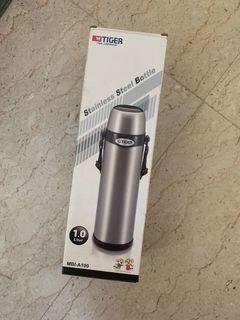 Tiger Vacuum Insulated Stainless Steel Bottle 1.2/1.6L/2.0L