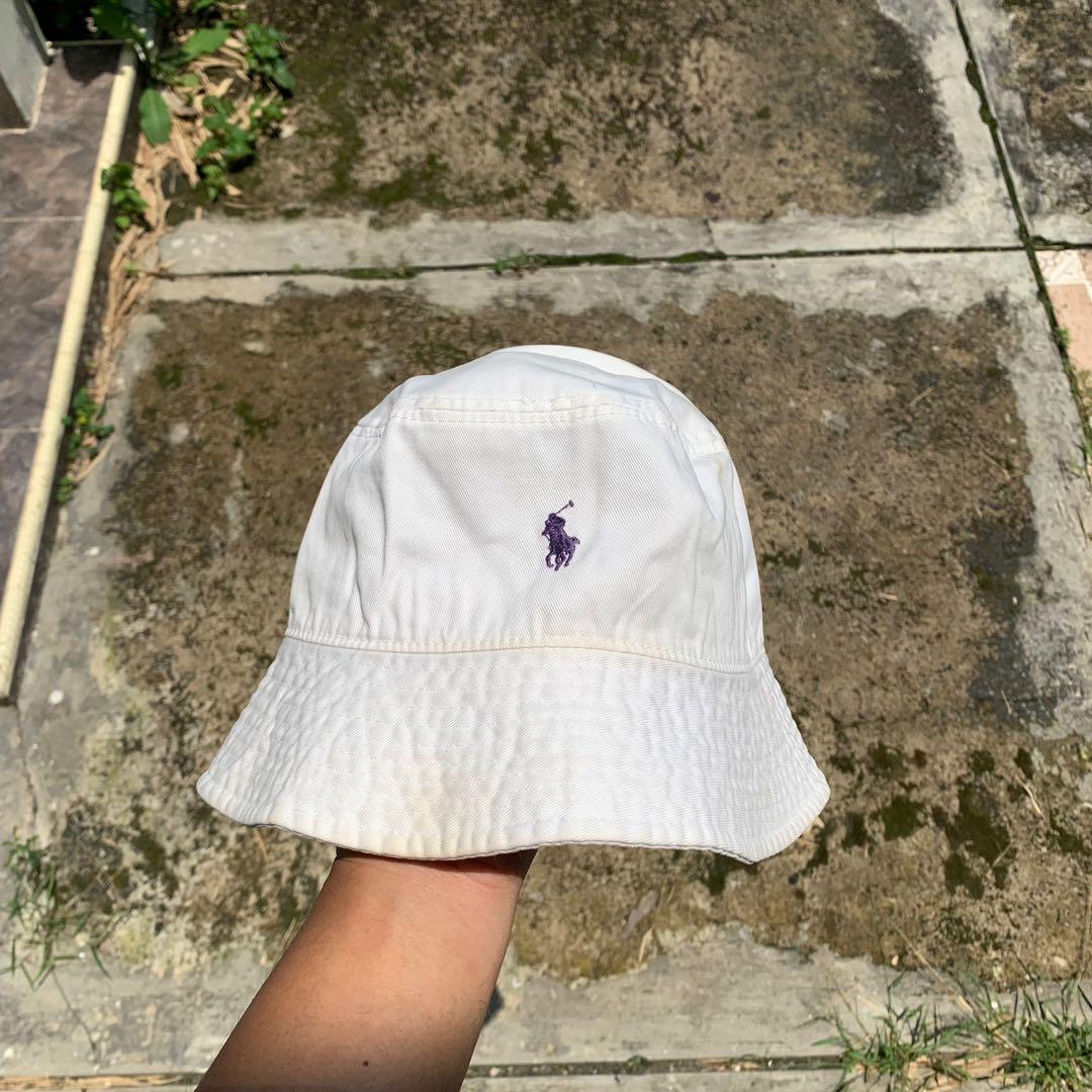 TOPI BUCKET HAT POLO RALPH LAUREN MADE 