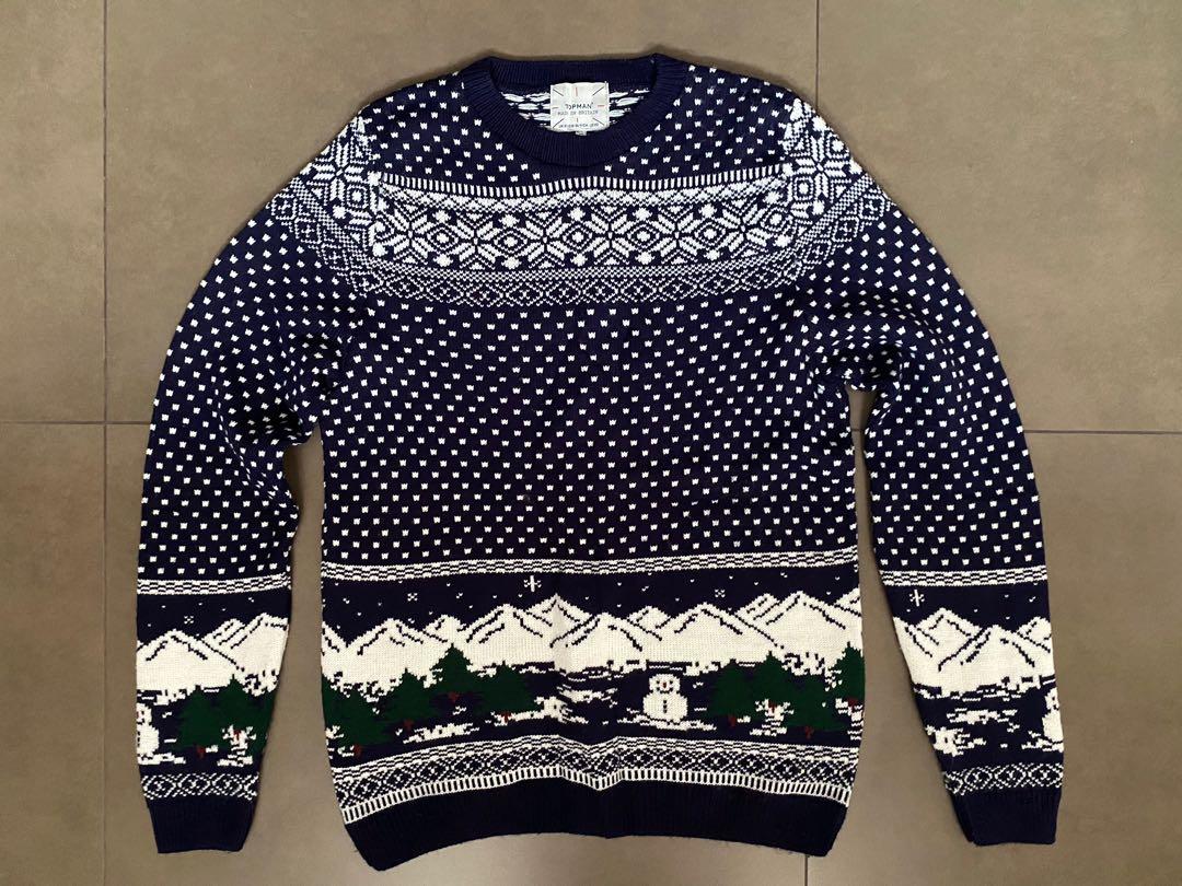 Mens christmas clearance jumper topman