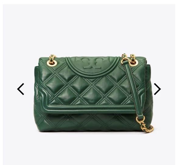 Tory Burch Fleming Soft Bag Green Women s Fashion Bags