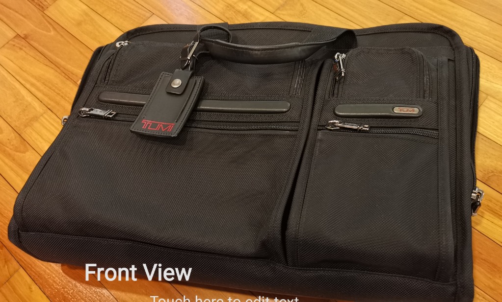 Tumi Laptop Bag (Sling Option), Men's Fashion, Bags, Briefcases on