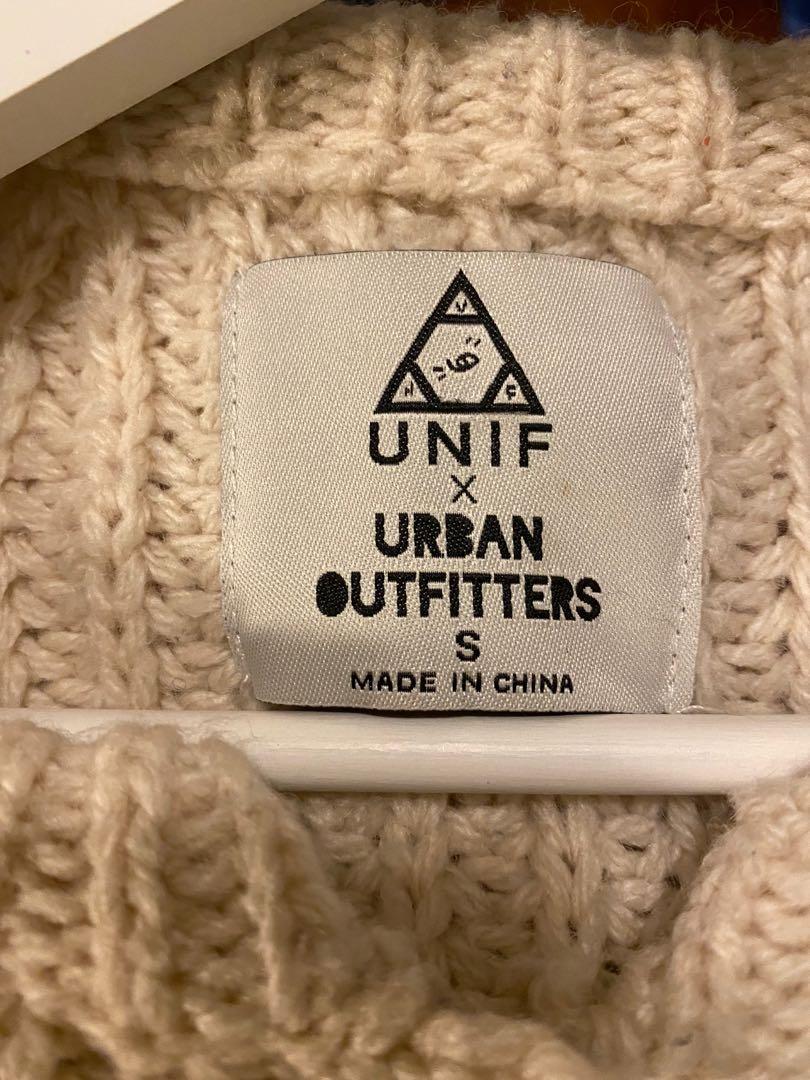 UNIF X urban outfitters cardigan beige 