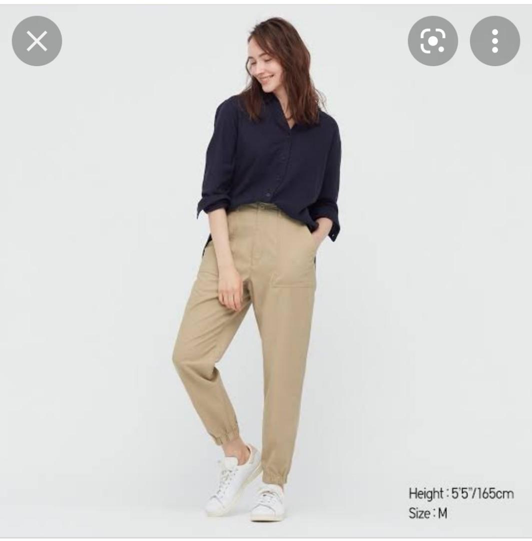 Uniqlo baker jogger pants for women