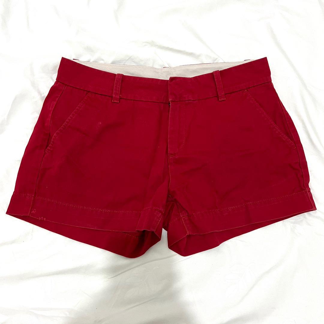 UNIQLO RED SHORT PANTS HOTPANTS (not h 