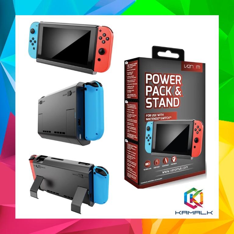 Venom nintendo switch power pack & stand deals