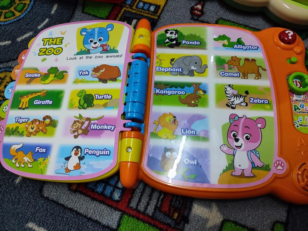 Vtech touch and shop learn word book