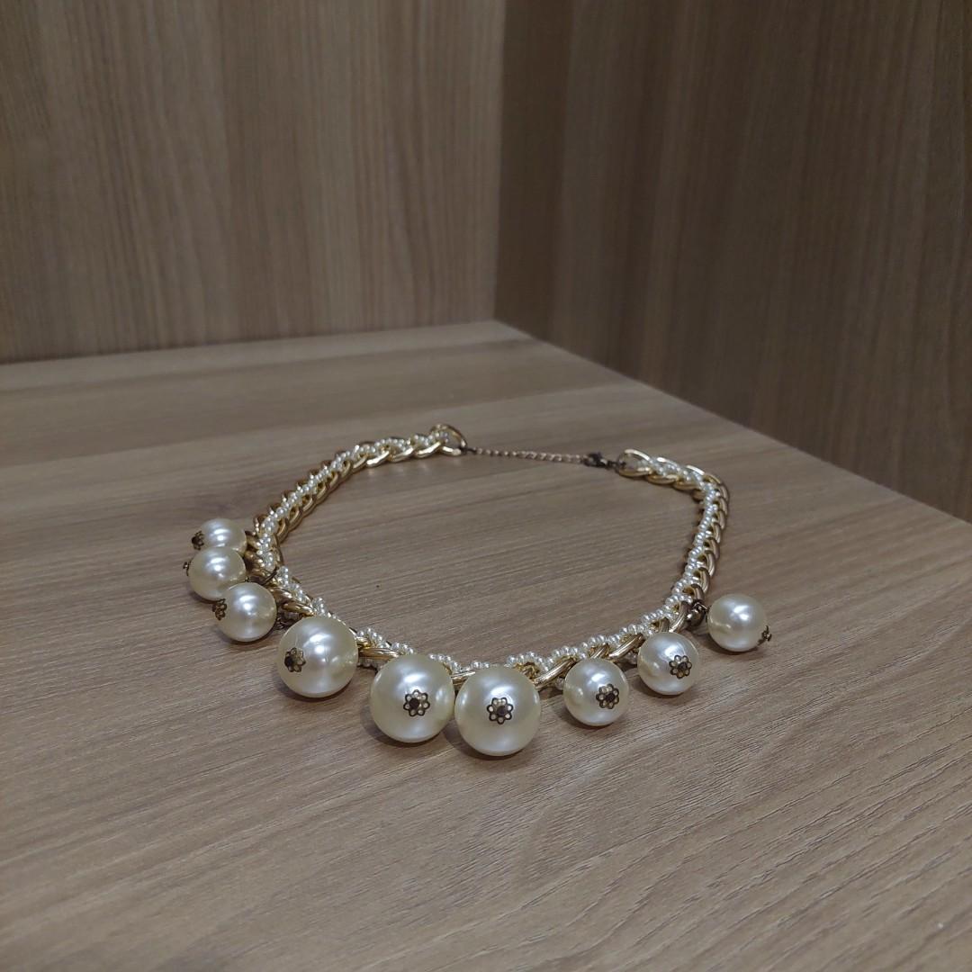 White Pearl Necklace, Fesyen Wanita 