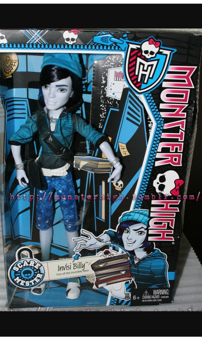 monster high invisi billy and rochelle