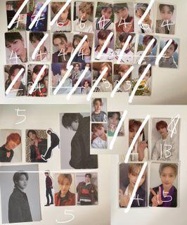 wts seventeen svt jun dino seasons greetings 2021 2020  fallin flower 24h carat album photocards