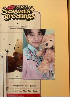 WTT/wts txt yj teddy season’s greetings 2022 pc