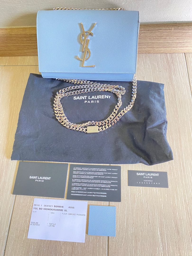 Ysl Bo Monogramme (Mini), Luxury, Bags & Wallets On Carousell