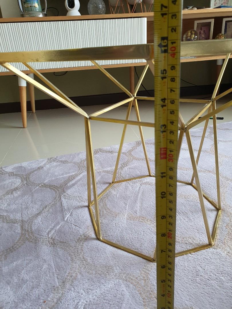 Zara Home [nesting table set & glass table] coffee table, Furniture