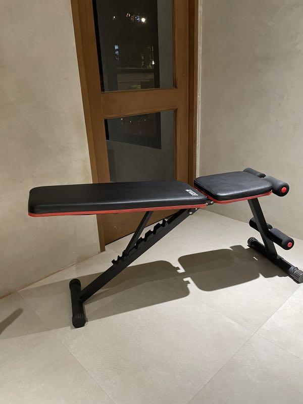 Zeus adjustable workout bench, Sports Equipment, Exercise & Fitness
