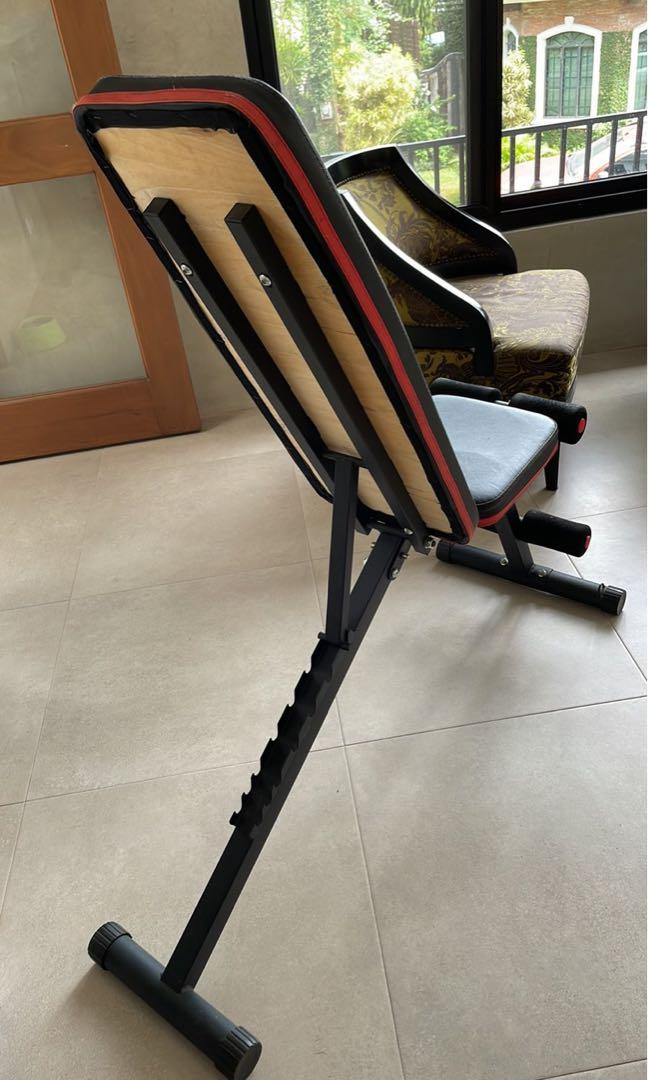 Zeus adjustable workout bench, Sports Equipment, Exercise & Fitness