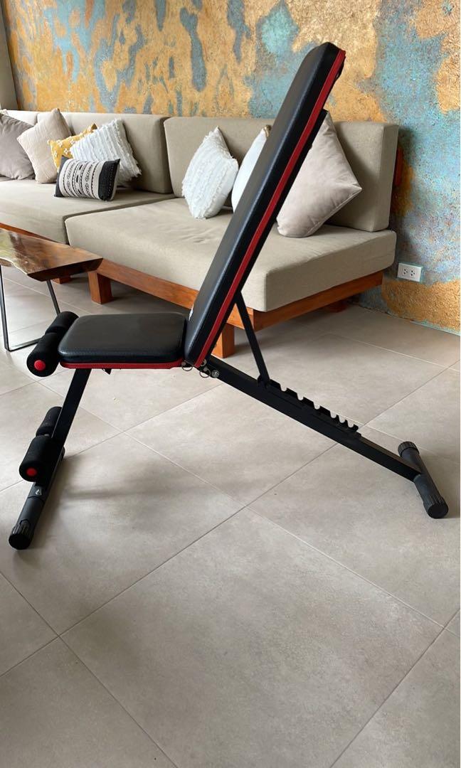 Zeus adjustable workout bench, Sports Equipment, Exercise & Fitness