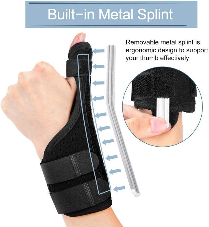 ZOUYUE Thumb Wrist Support Brace, Adjustable Thumb Spica Splint