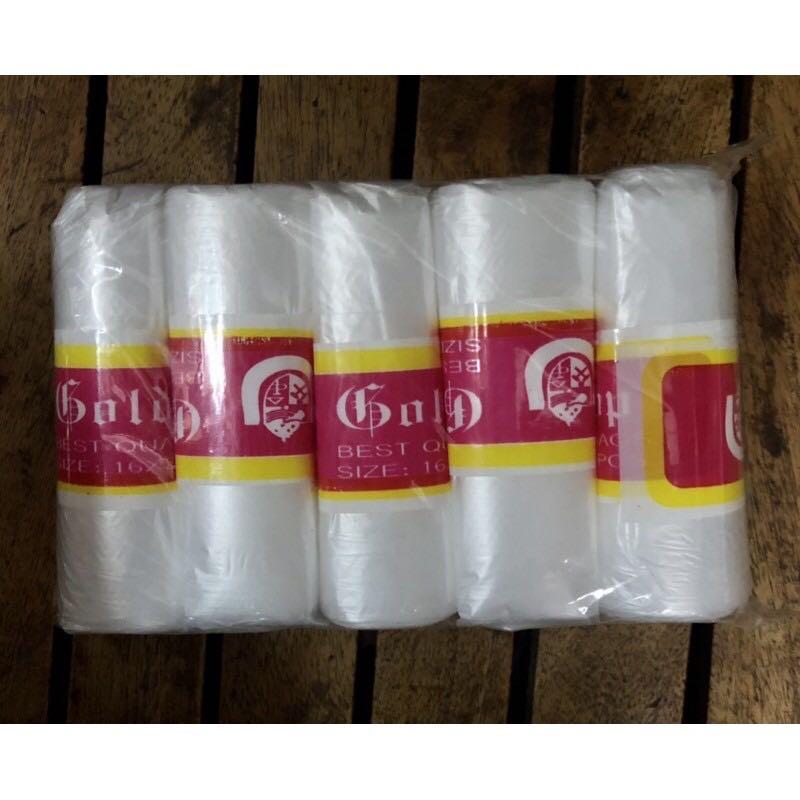 100pcs Plastic rolls (trash bag, laundry bag) (Category: Waste Bins & Bags) located in Cabanatuan. Submitted by krnlim (Listing ID 1147913658, Image 1). Description: Available sizes: 20x30 - 10kls (100pcs/pack) - ₱130 16x24 - 5kls (100pcs/) - ₱80 We are a direct distributor of Golden Top Plastic located in Cabanatuan City Nueva Ecija. Payment is thru Gcash only and you can opt for shipping via J&T or Shopee Checkout(a link will be provided and ₱5