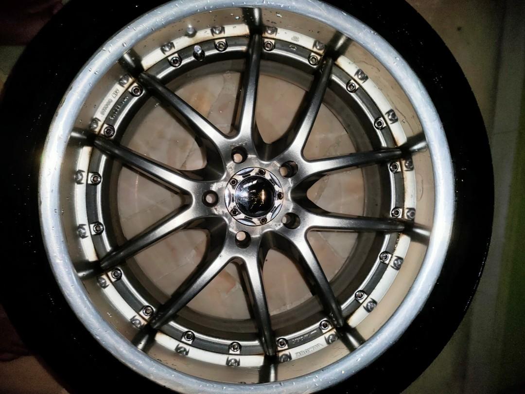 Work Ss Rims WORK WHEELS JAPAN VS-SS 18 INCH, Car Accessories, Tyres & Rims on Carousell