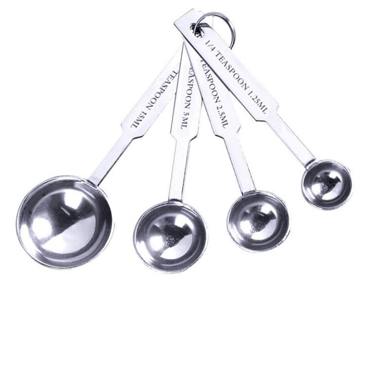 Tea spoons Heavy Quality Stainless Steel Measuring Spoons  Table Sunnex 4