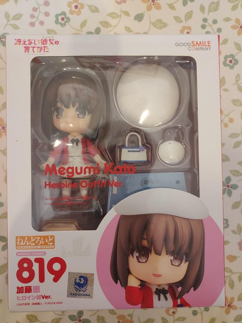 黏土人819 加藤惠女主角服megumi Kato Heroine Outfit Ver 不起眼女主角培育法 興趣及遊戲 玩具 遊戲類 Carousell
