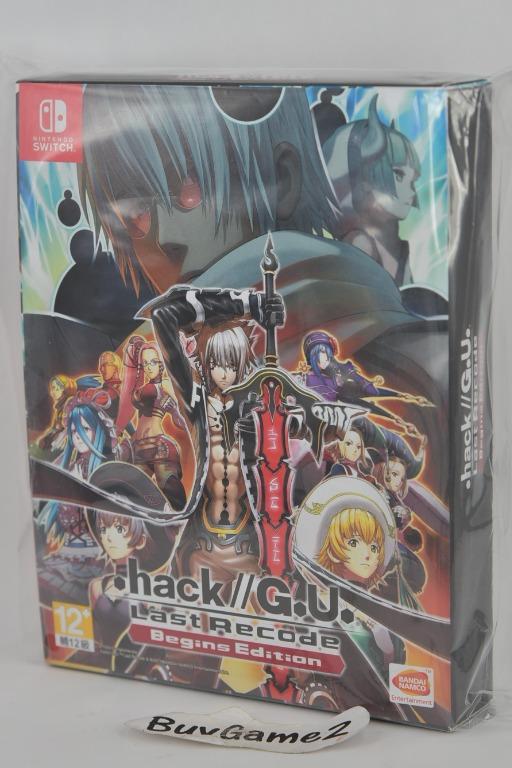 全新 Oled Switch Hack G U Last Recode 創世紀傳說 香港限定版 中文 電子遊戲 電子遊戲 Nintendo 任天堂 Carousell