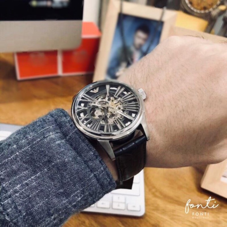 AR4629 Armani versatile man's chrono analog mechanical automatic ...
