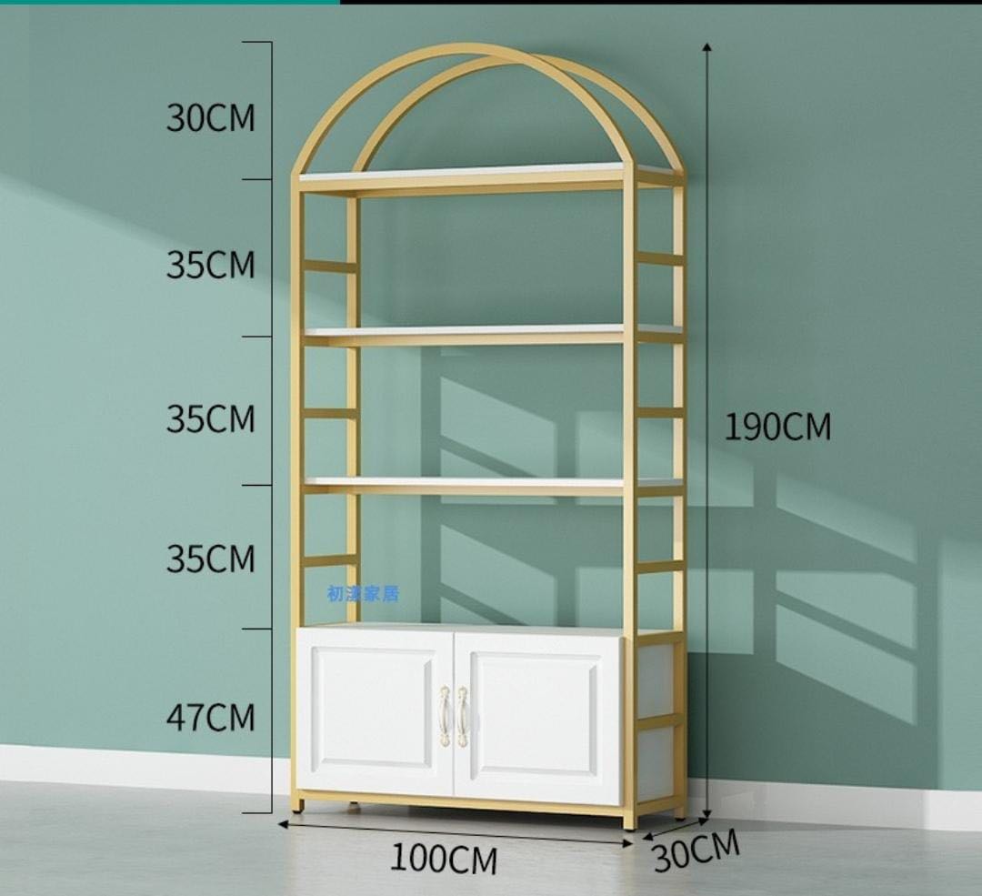 Arch rack with cabinets, Furniture & Home Living, Furniture, Shelves ...