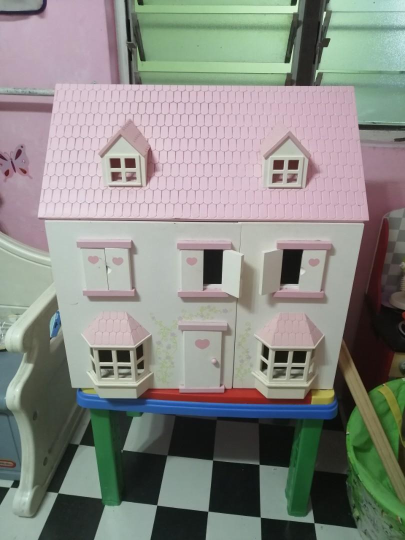 ASDA traditional wooden doll house