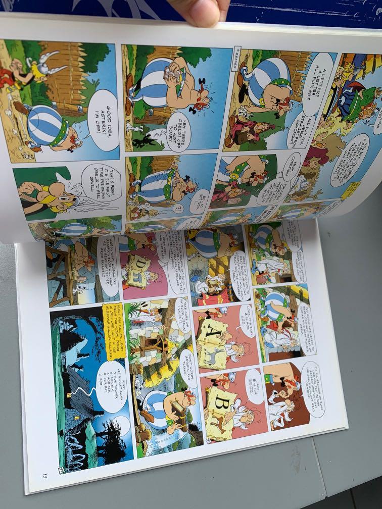 Asterix And Obelix Hardcover Hobbies And Toys Books And Magazines Comics And Manga On Carousell