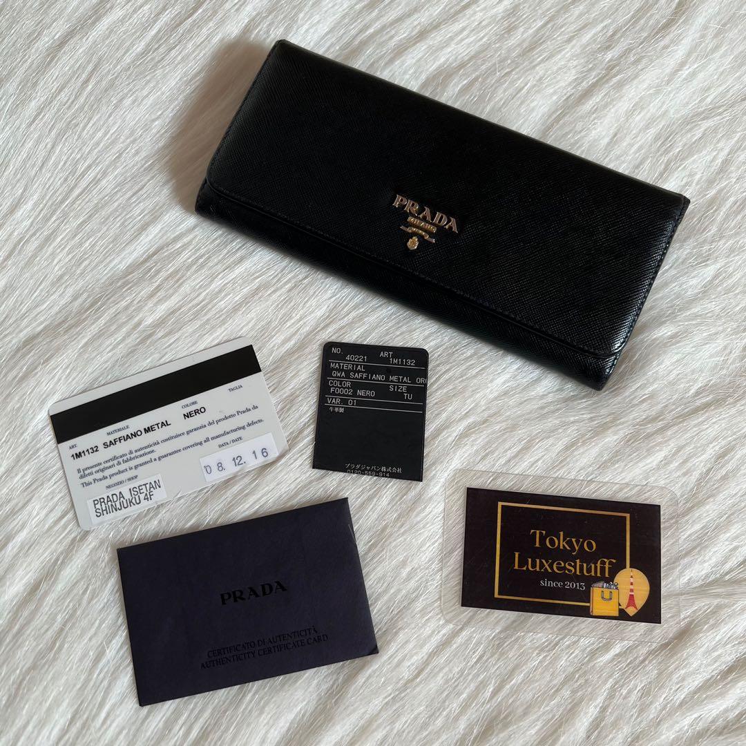 Prada Classic Men's Wallet, Luxury, Bags & Wallets on Carousell