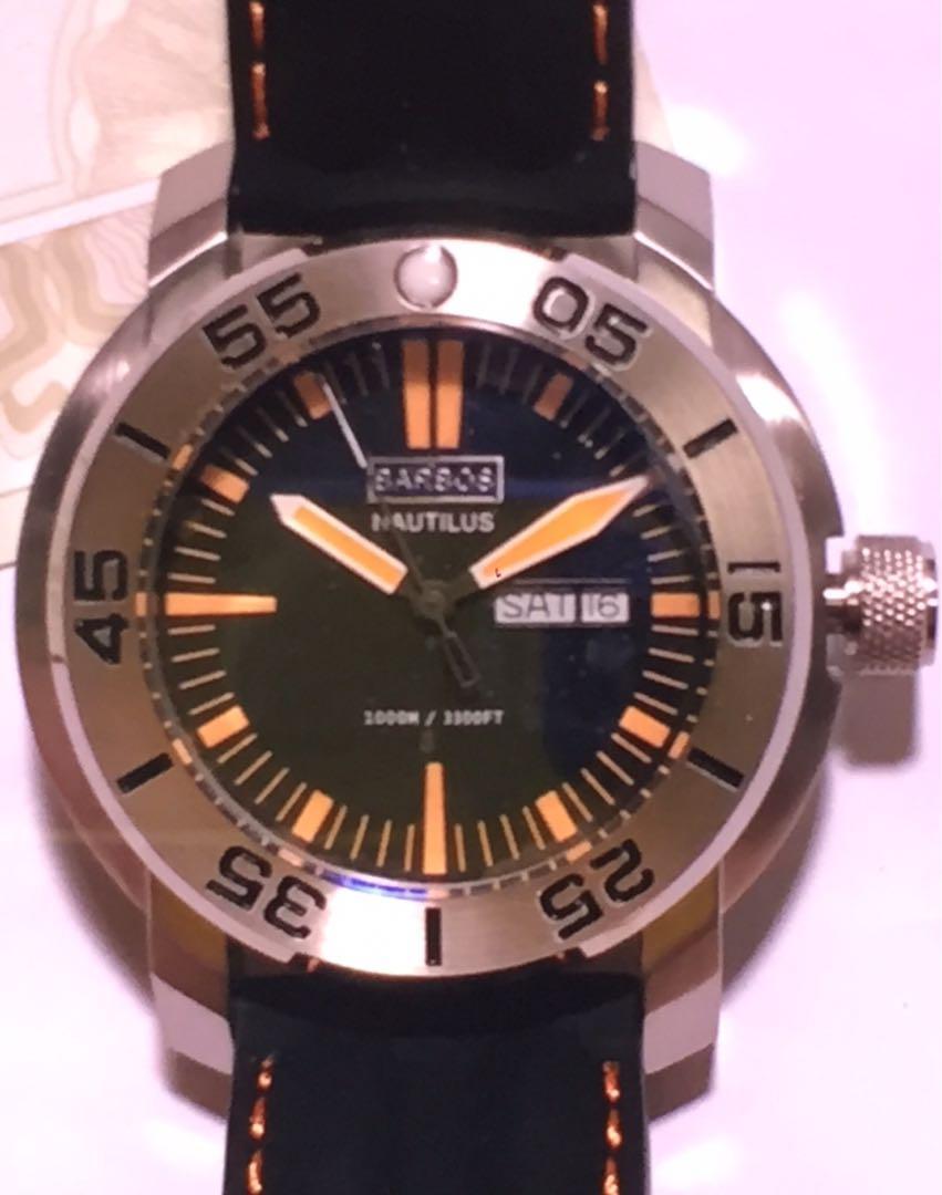 BARBOS NAUTILUS Diver Watch, Luxury, Watches on Carousell